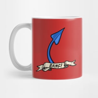 Nightcrawler Tail Tattoo BAMF version 2 Mug